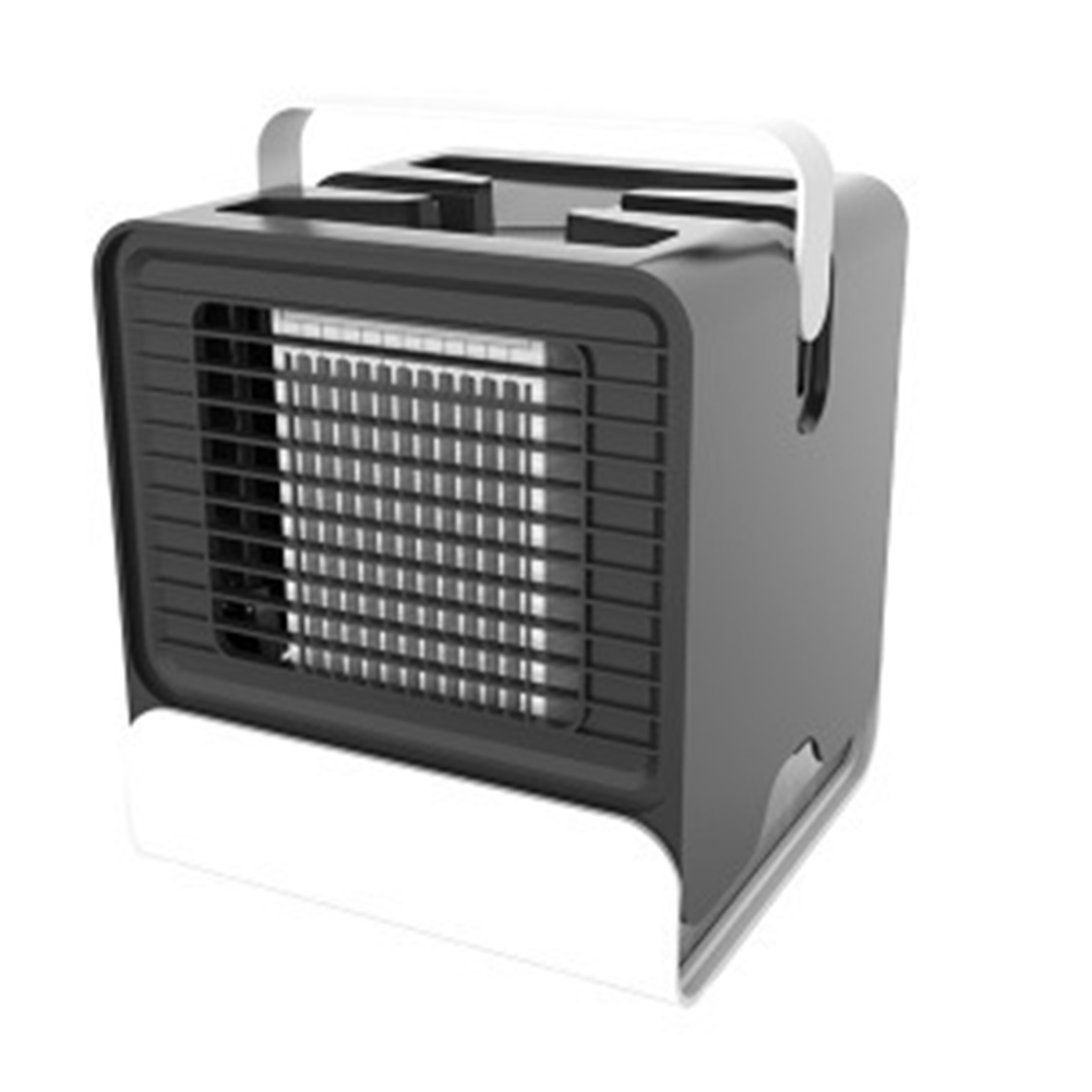 

Mini USB Air Conditioner Fan Portable Water Tank Desktop Cooler Humidifier, Black, 501 Original