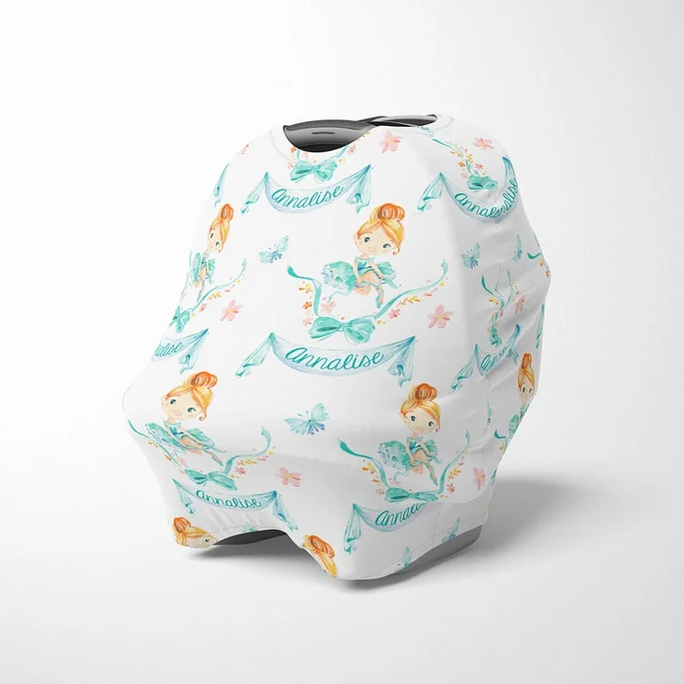 Personalized Baby Car Seat Canopy| Canopyl39