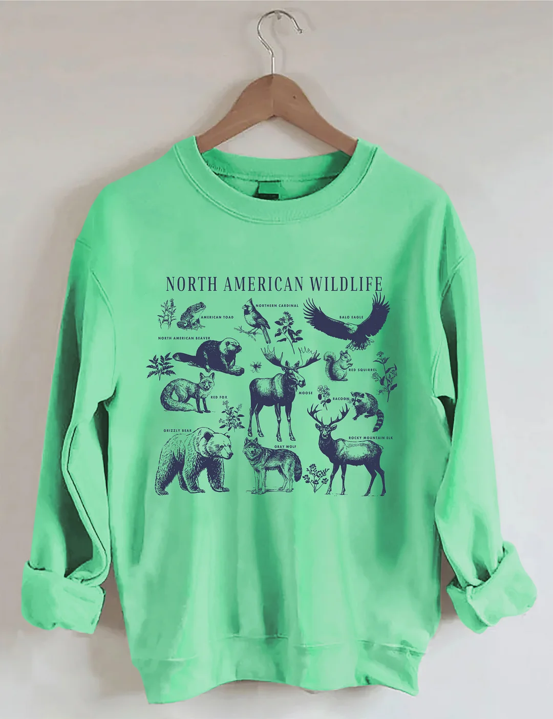  North American Wildlife Sweatshirt