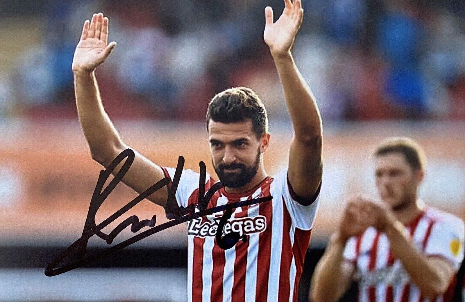 Yoann Barbet Genuine Hand Signed Brentford 6X4 Photo Poster painting