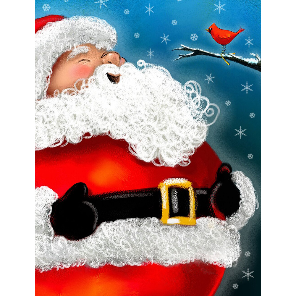 

Santa - Round Drill Diamond Painting - 30*40CM, 501 Original
