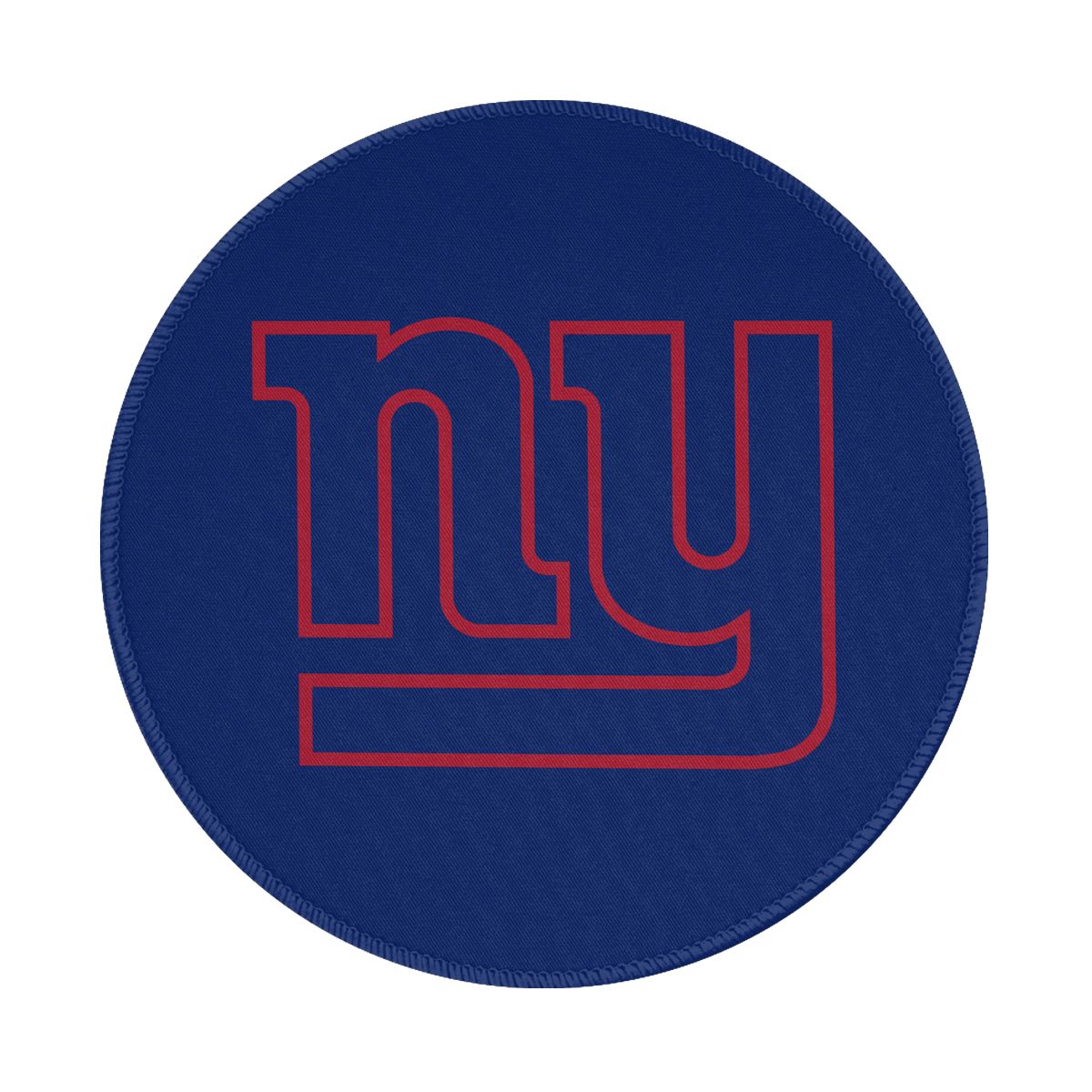 New York Giants Waterproof Round Mouse Pad for Wireless Mouse