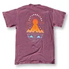 Unisex Retro Cosmic Sunset Vacation T-shirt by Inlyline