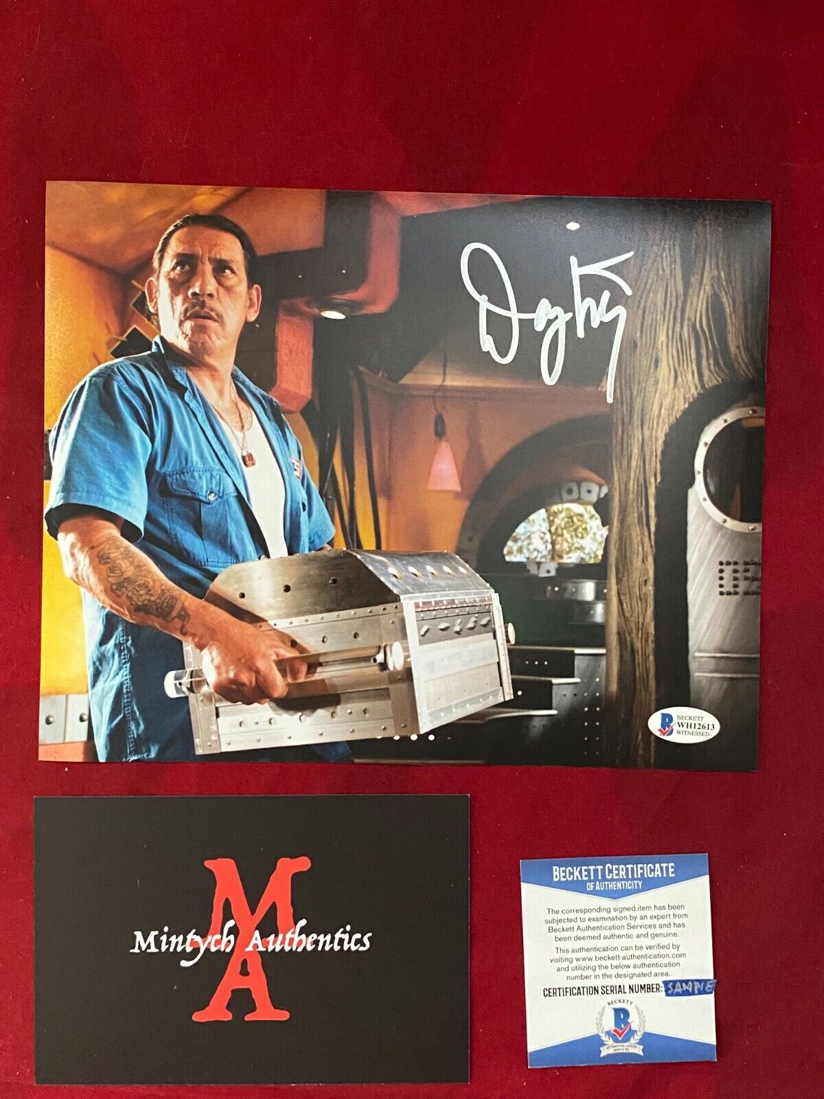 DANNY TREJO AUTOGRAPHED SIGNED 8x10 Photo Poster painting! SPY KIDS! BECKETT COA!