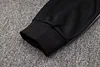 Joyfball 2024 Germany Half-Pull Hat Style Training Suit Black Football Shirt 1:1 Thai Quality