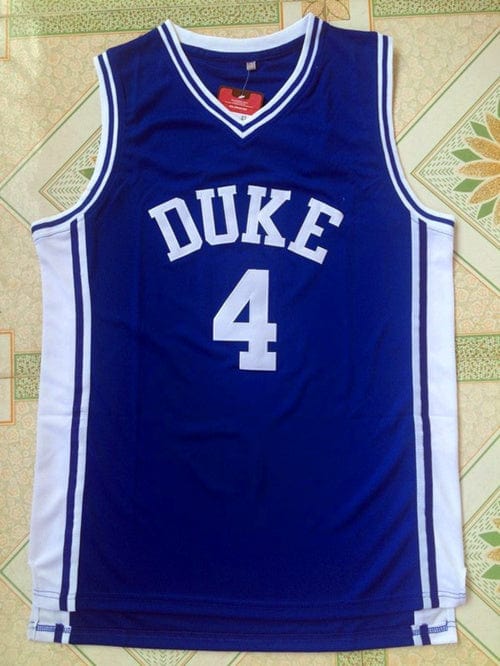 NCAA Duke University No. 4 J.J. Redick blue jersey mysite