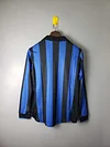 1998/1999 Retro Long Sleeve Internazionale Milan Home Football Jersey 1:1 Thai Quality perfectftball