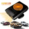 Car Heater 12V 200W Portable Electric Heating Fan Defogger Defroster Demister