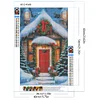 (40*60cm)Christmas House - Full Round Drill Diamond Painting