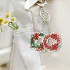 6pcsDIY Diamond Art Keychains Saffron Wreath Kits