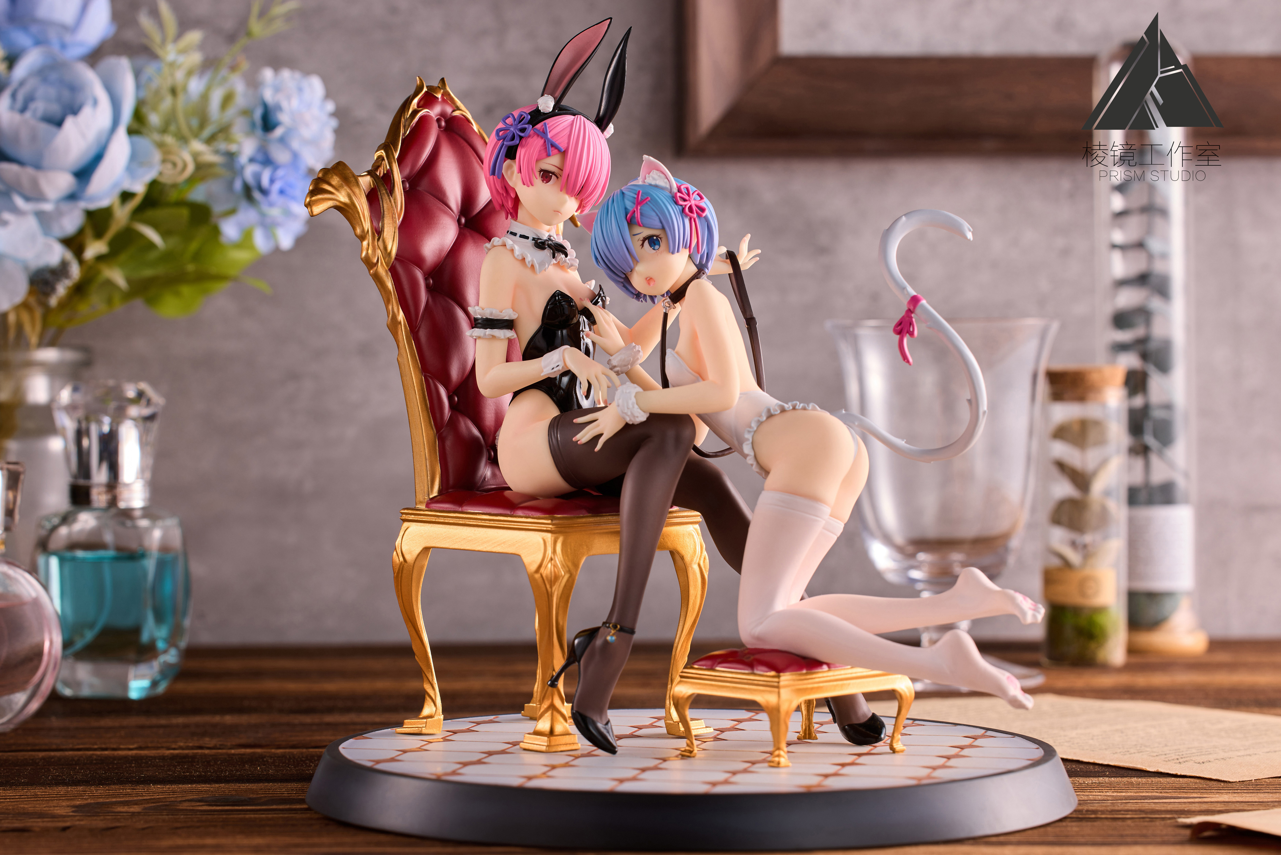 PRE-ORDER Prism Studio 1/7 Re: Lost in Memories Rem & Ram Statue-棱镜/火凤凰