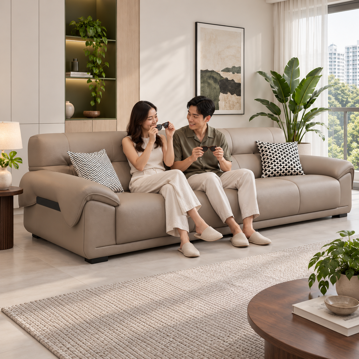 W09 Sofa - Taupe — Product view 4