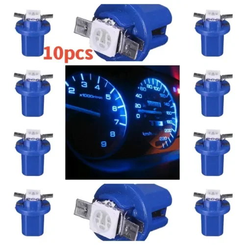 Dronehint 10Pcs Universal T5 SMD Car Parts Dashboard Instrument Panel LED Lights Bulbs (For: Acura) Parts