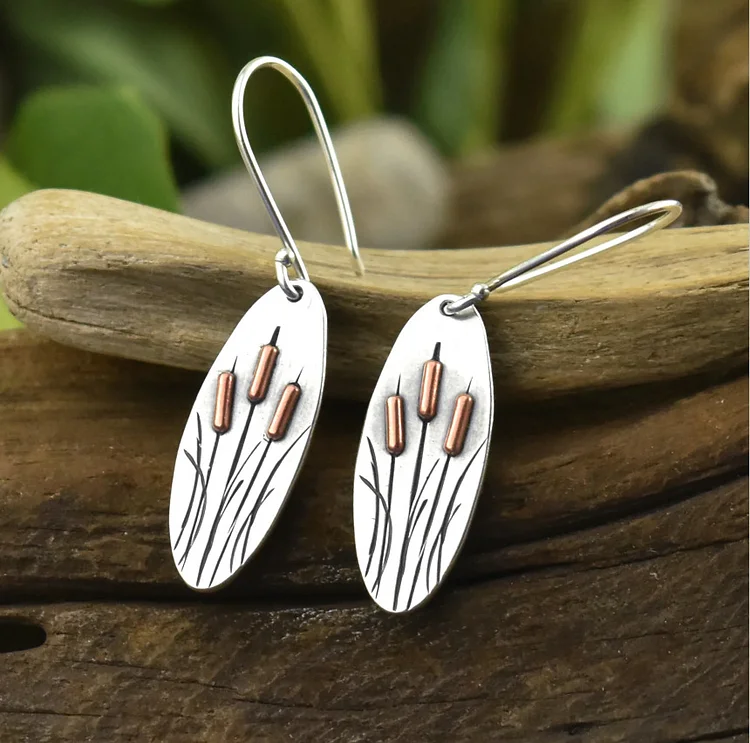 Vintage Dandelion Earrings