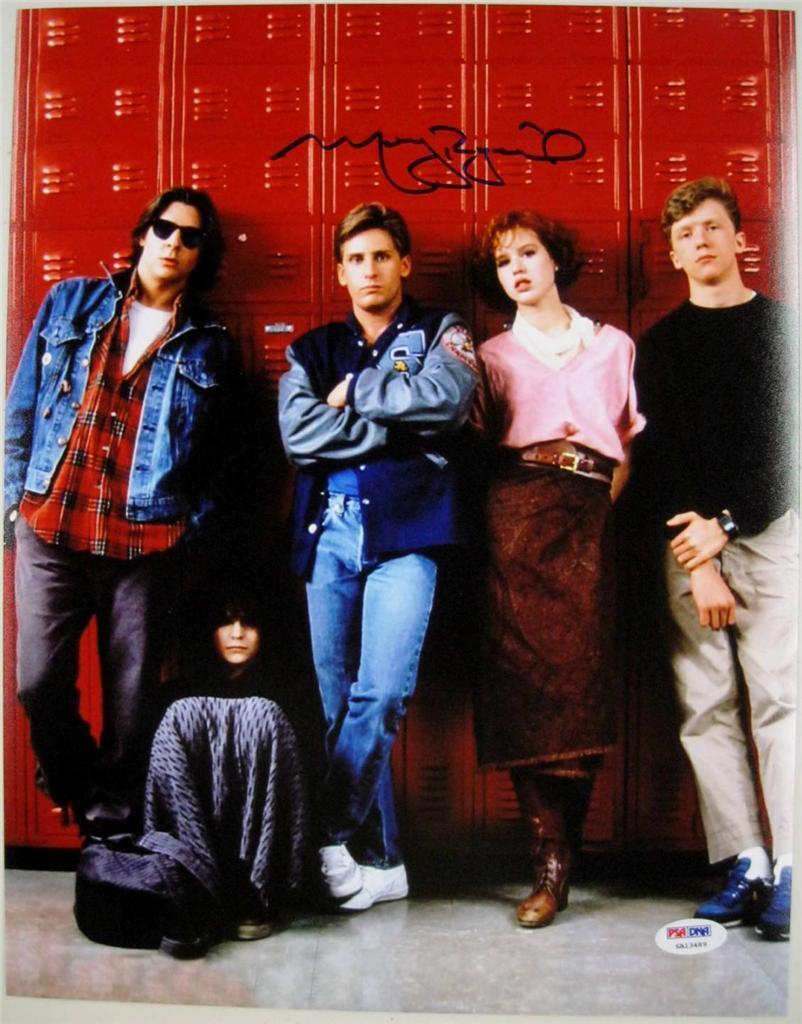 MOLLY RINGWALD Signed 11x14 The Breakfast Club Photo Poster painting PSA ITP COA Auto Autograph