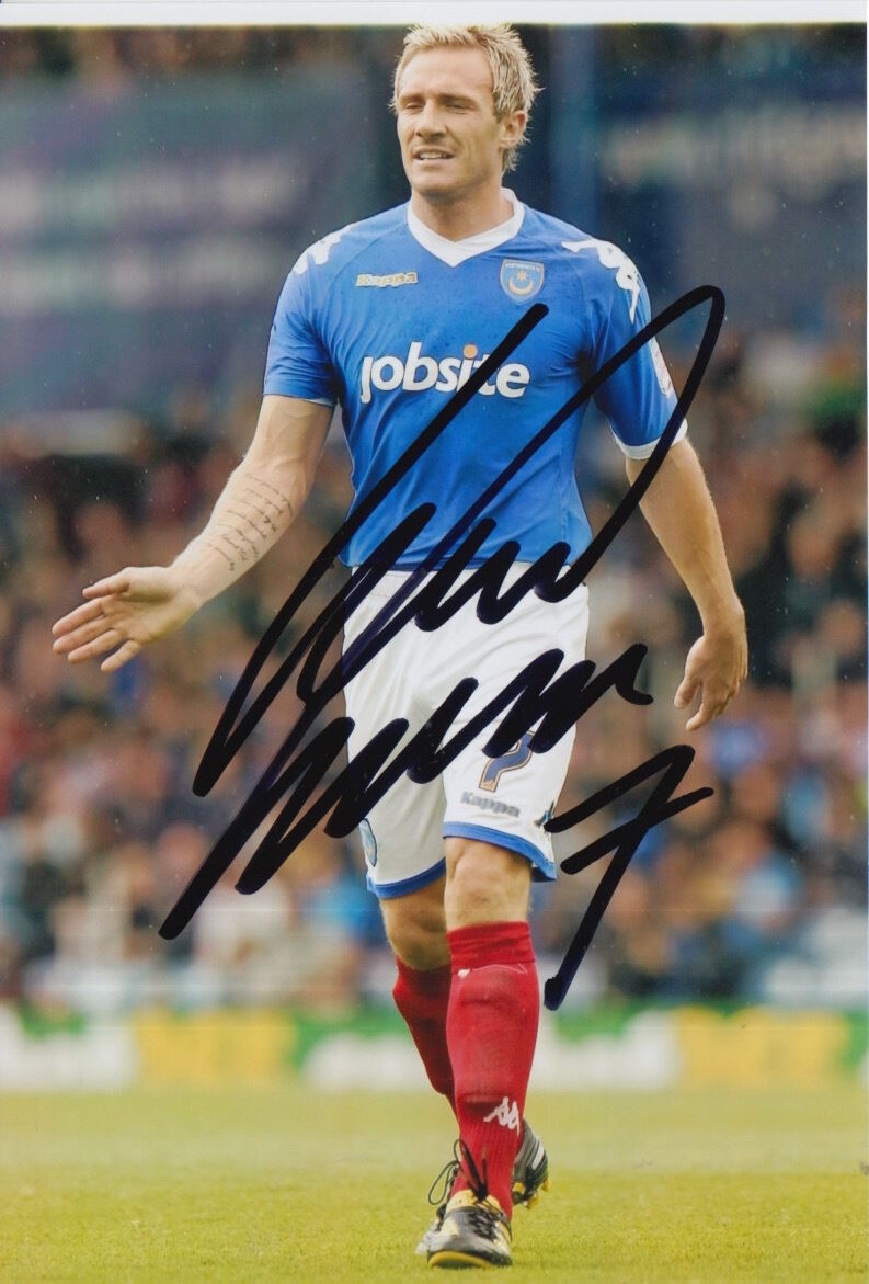 PORTSMOUTH HAND SIGNED LIAM LAWRENCE 6X4 Photo Poster painting 12.