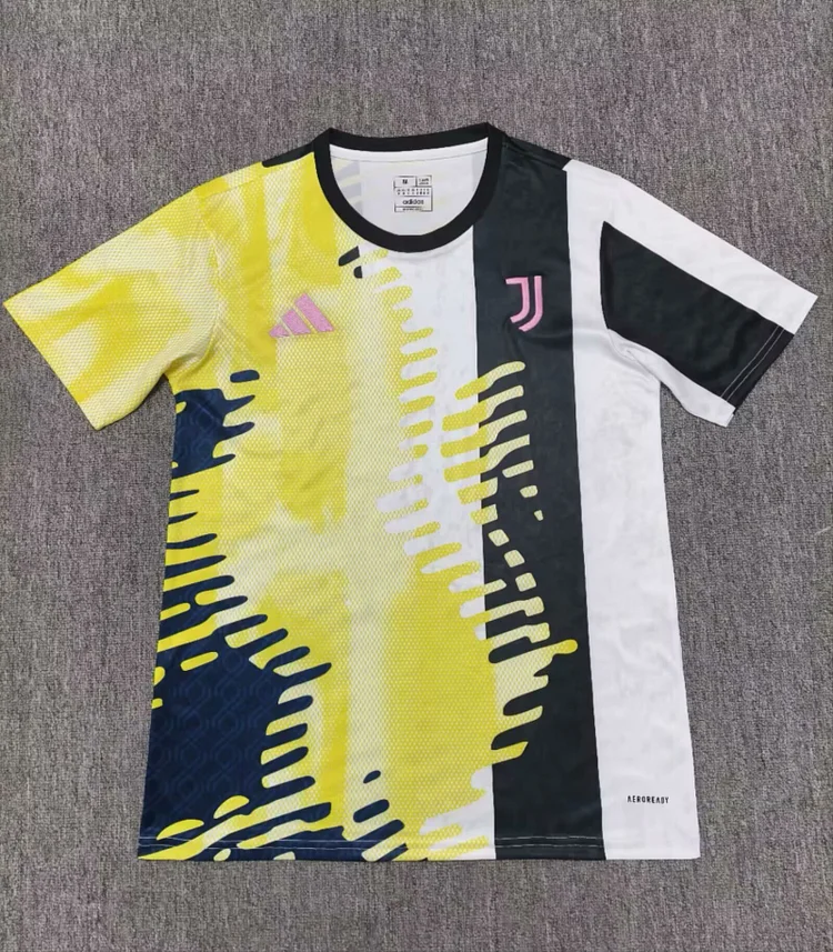 2025-26 Season - Juventus Pre-match Jersey - Fan Edition