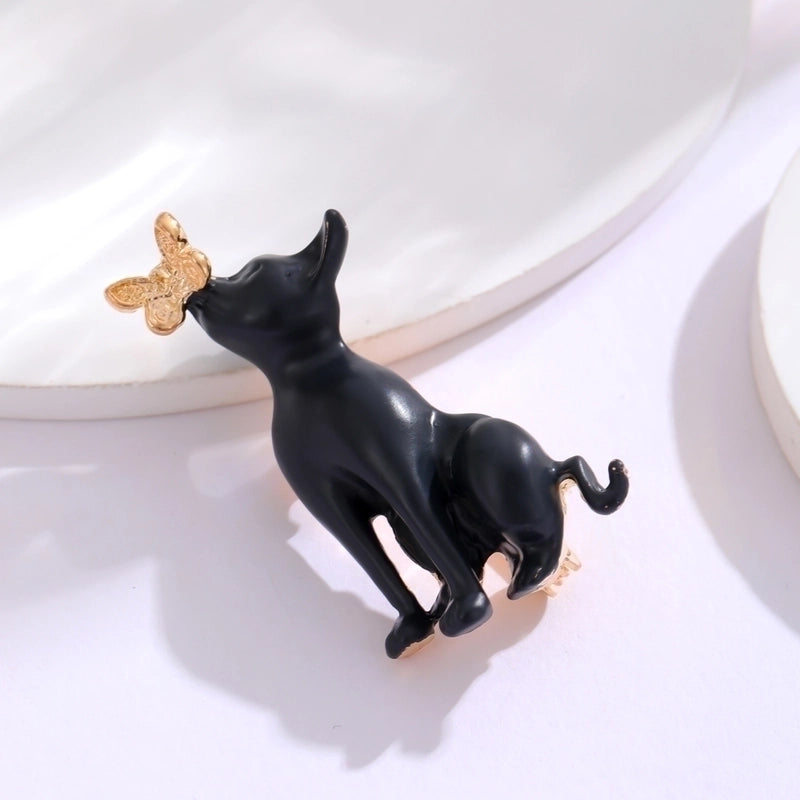 Minimalist Animal Alloy Inlay Rhinestones Women’s Brooches