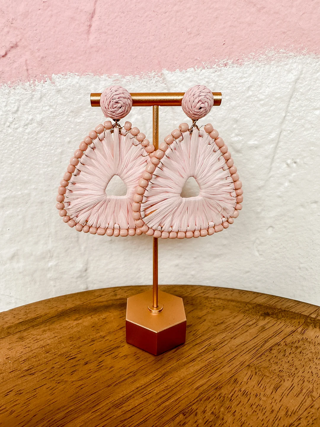 Good Days Ahead Raffia Earrings