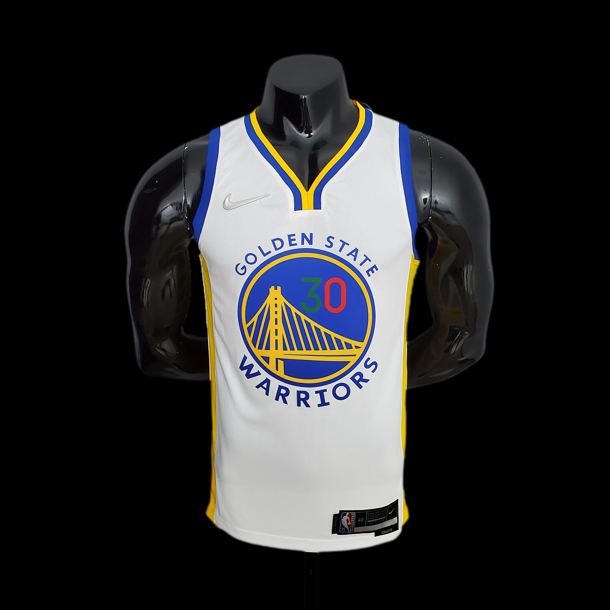 Maillot Golden State Warriors 30 Curry NBA Basket Maillot De Fou, site maillot de foot pas cher