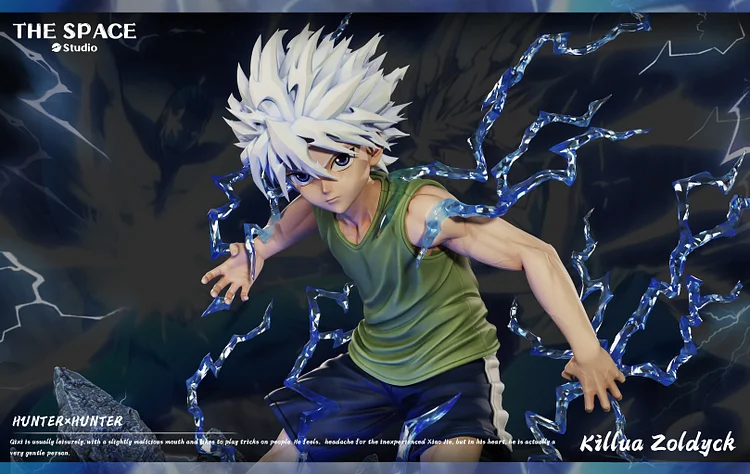 The Space & FAFA ROAD Studio - HUNTER×HUNTER -Killua Zoldyck with LED 1/6 Statue(GK)-