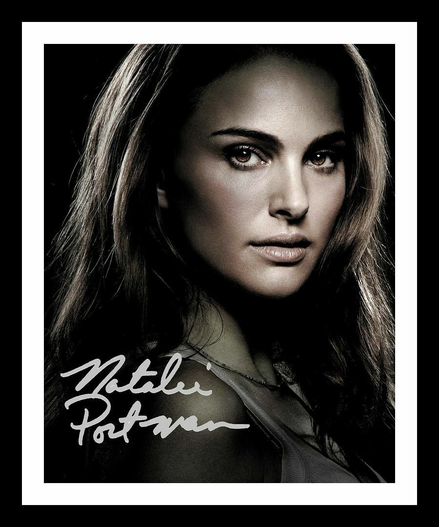 Natalie Portman Autograph Signed & Framed Photo Poster painting 2