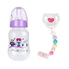 Cute Purple Magnetic Pacifier and Bottle 3 Pcs Set Safe Reborn Baby Doll Accessories - RBBI-Myrebornbabydoll&reg; Myrebornbabydoll&reg;