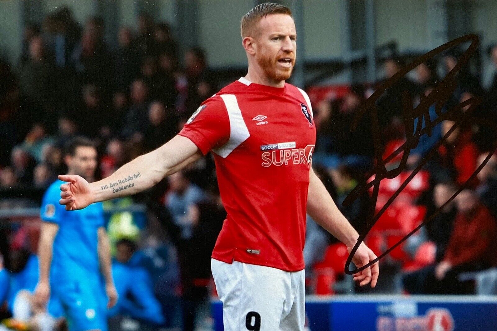 Adam Rooney Genuine Hand Signed 6X4 Photo Poster painting - Salford City 3