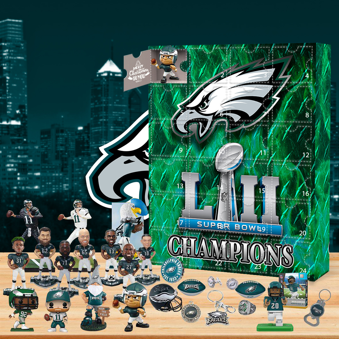 Philadelphia Eagles Advent Calendar The One With 24 Little Doors