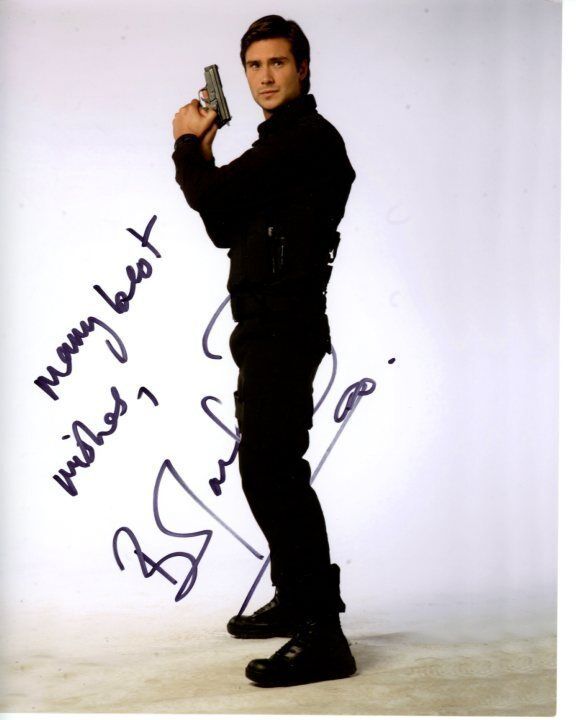 BEN MANSFIELD signed autographed PRIMEVAL CAPTAIN BECKER 8x10 Photo Poster painting