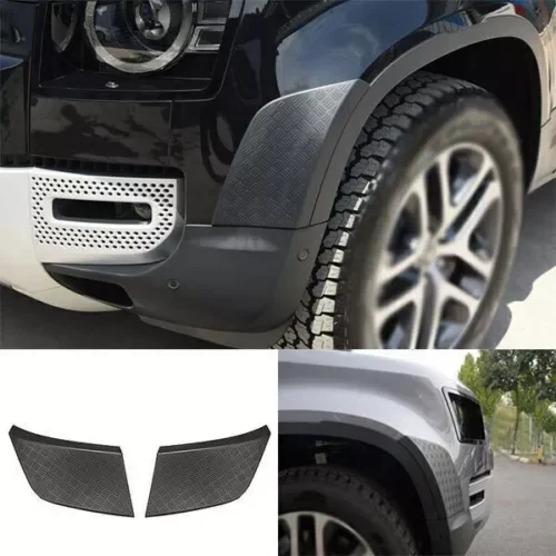 Dronehint 20-2023 Anti-Scratch Plate Front Bumper For Land Rover Defender Matte Black (For: Land Rover) Parts