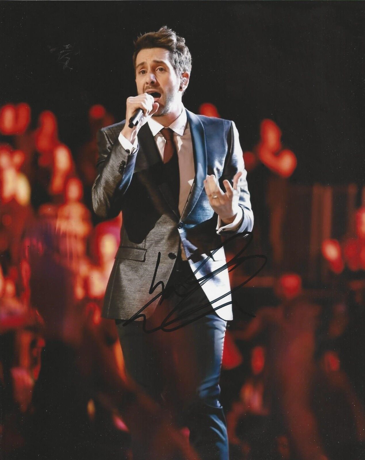 Will Champlin REAL hand SIGNED 8x10 Photo Poster painting The Voice Season 5 EXACT PROOF #2