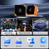 2 in 1 Wireless CarPlay Adapter Plug & Play for Apple iOS 10+Android 11+ Version
