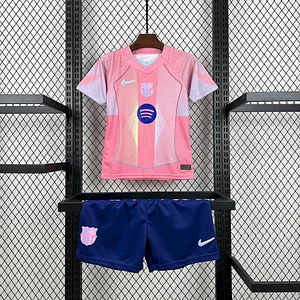 2025/2026 Barcelona Pink Special Edition Kid Kits 1:1 Thai Quality