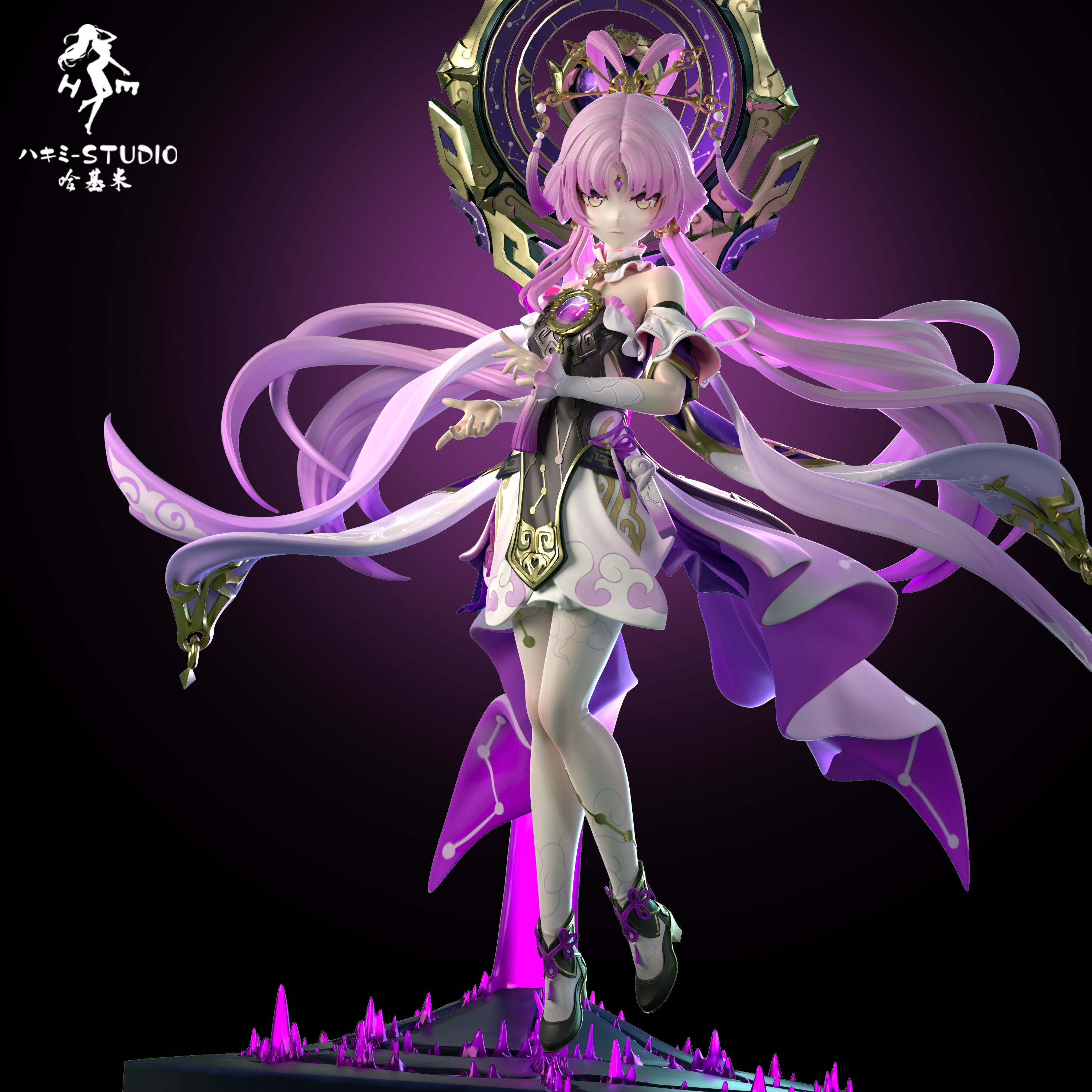 1/7 & 1/4 Scale The Xianzhou Luofu Ver. Huohuo - Honkai: Star Rail Statue -  HunYu Studios [Pre-Order]