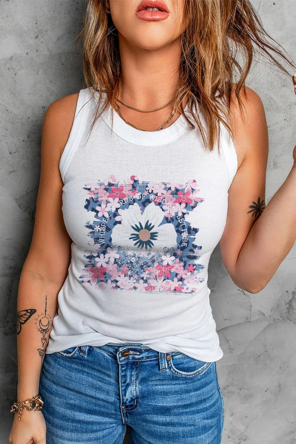 Cherry Blossoms Tank Top