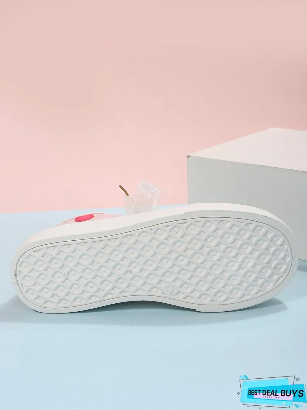 Women's Plain Lace-Up Casual Sneakers