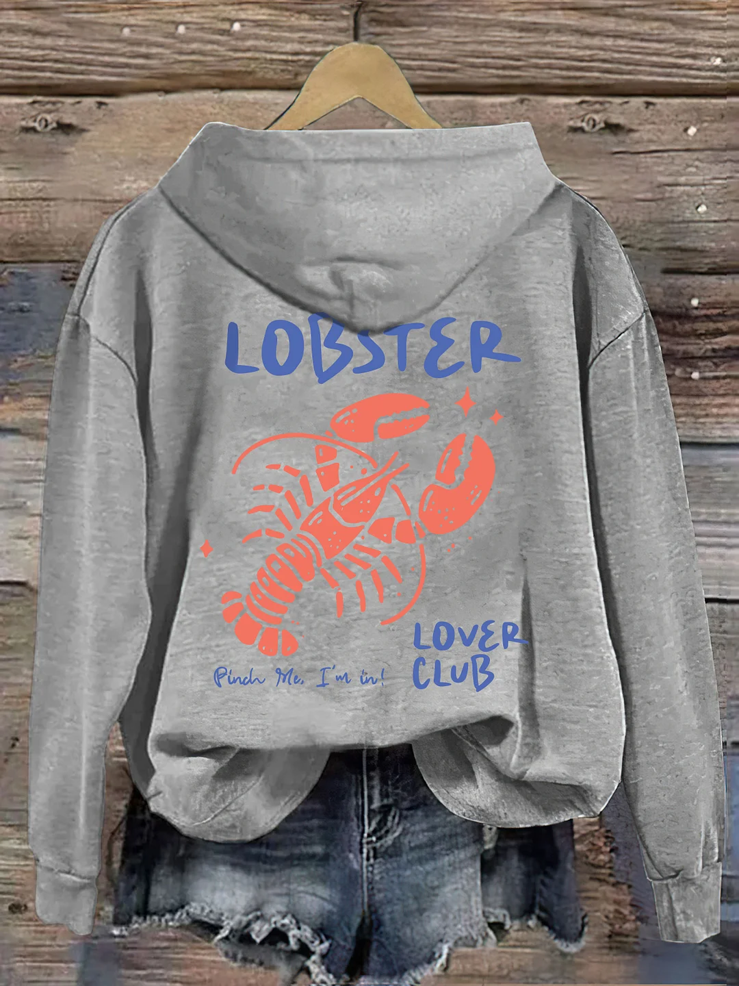 Lobster Lover Club Hoodie