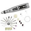 Cordless Rotary Tool Kit with 5-Speed Settings & 23 Accessories 700mAh Powerful Engraving Pen 15000RPM Max for Sanding Polishing Drilling Carving DIY Crafts