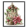 Christmas Oil Lamp-14CT Stamped Cross Stitch 22*26cm/8.66*10.24in