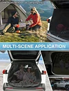 Boot Door Privacy Curtains Mesh Boot Window Screen UV Protection SUV Accessories