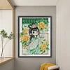 (US Local)Girl -11CT Stamped Cross Stitch Kit(59x75cm)