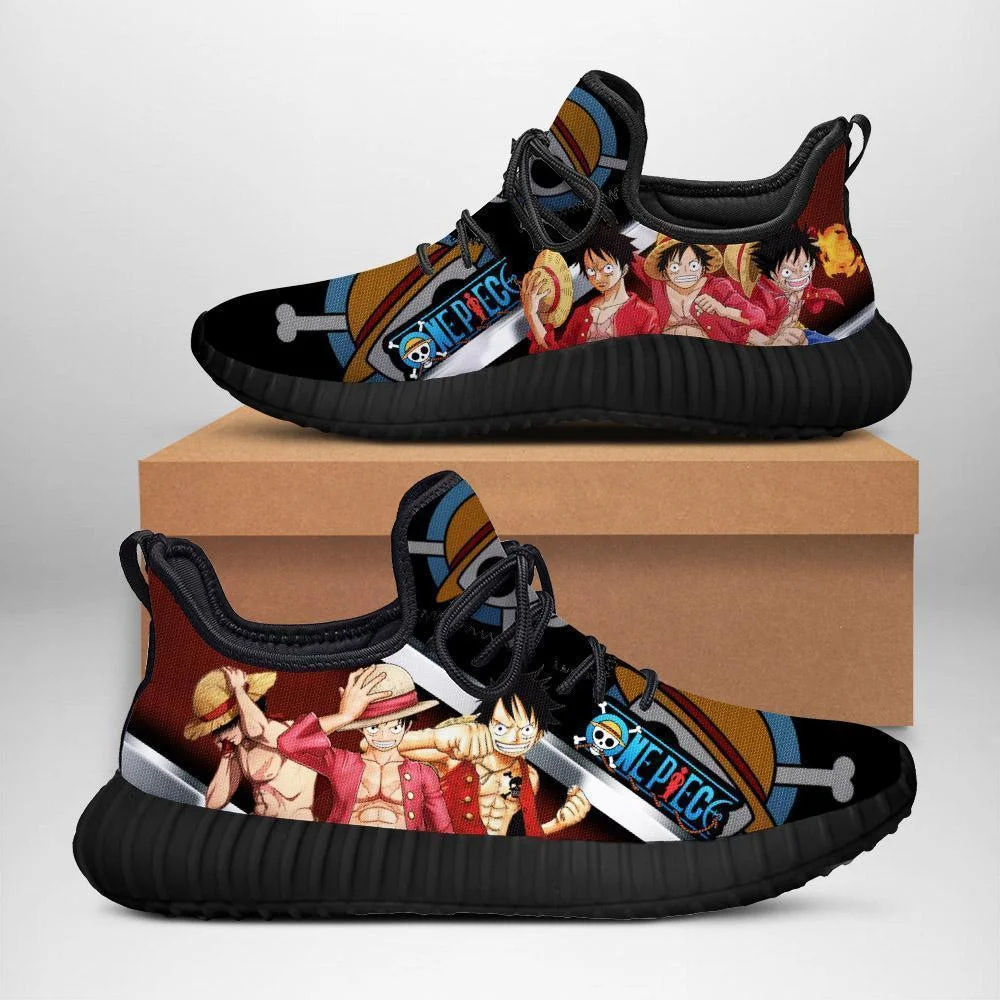 One Piece Luffy Reze Shoes One Piece Anime Shoes Fan Gift Idea TT04