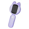 Kids Cat Shape Digital Magnifying Glass 2.0Inch Handheld Microscope for Kid Gift