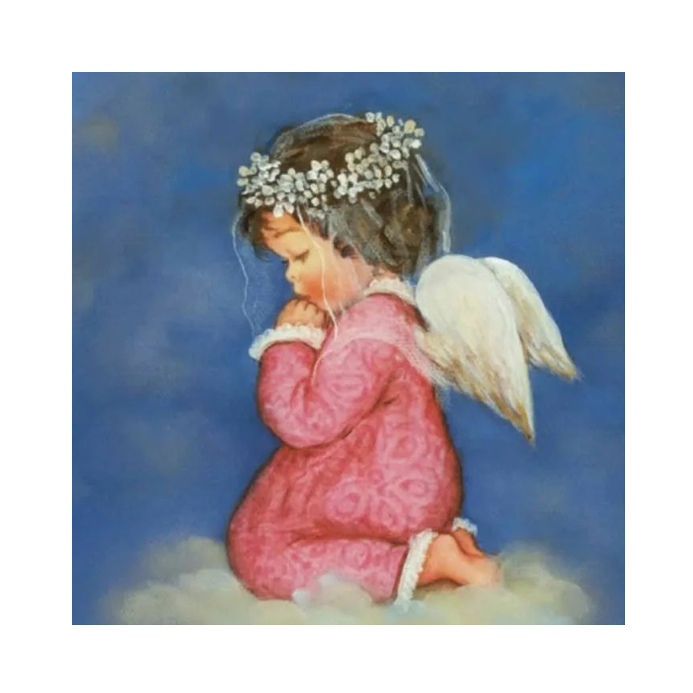 

Pray Girl - Round Drill Diamond Painting - 40*40CM, 501 Original