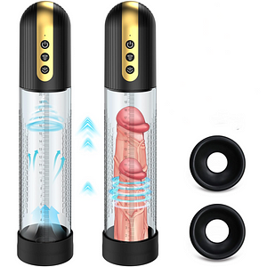 4 Suction Intensities High-vacuum Air Pressure Penis Enlargement Extend Pump