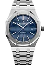 Stainless steel blue dial 41mm