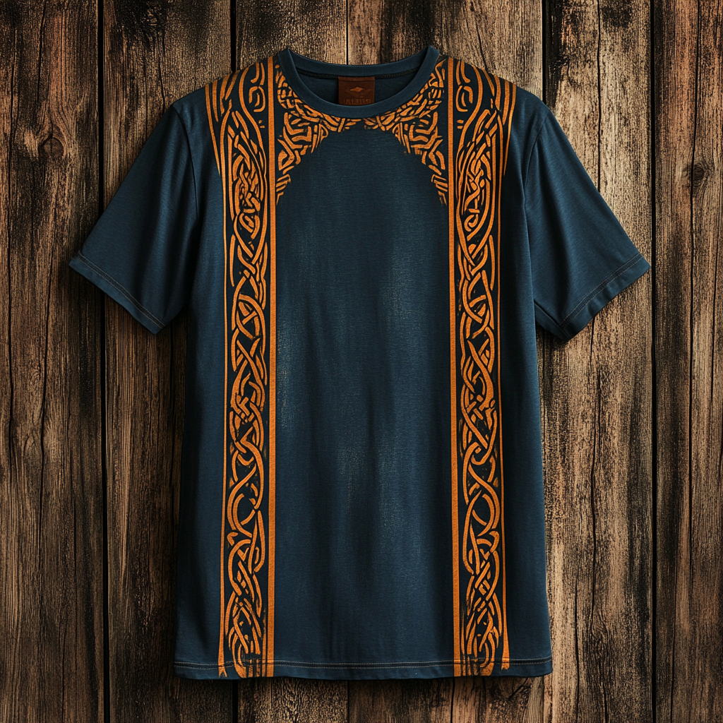 Men's Viking Celtic Knot Vintage 3D Print T-shirt