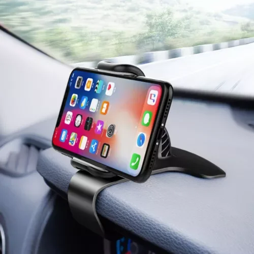 Dronehint Car Interior Parts Black Phone Holder Stand Auto Front Dashboard HUD Mount Clip (For: Acura) Parts