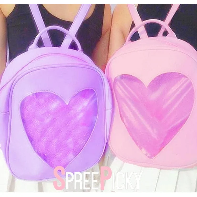 6 Colors Kawaii Heart Backpack SP178851